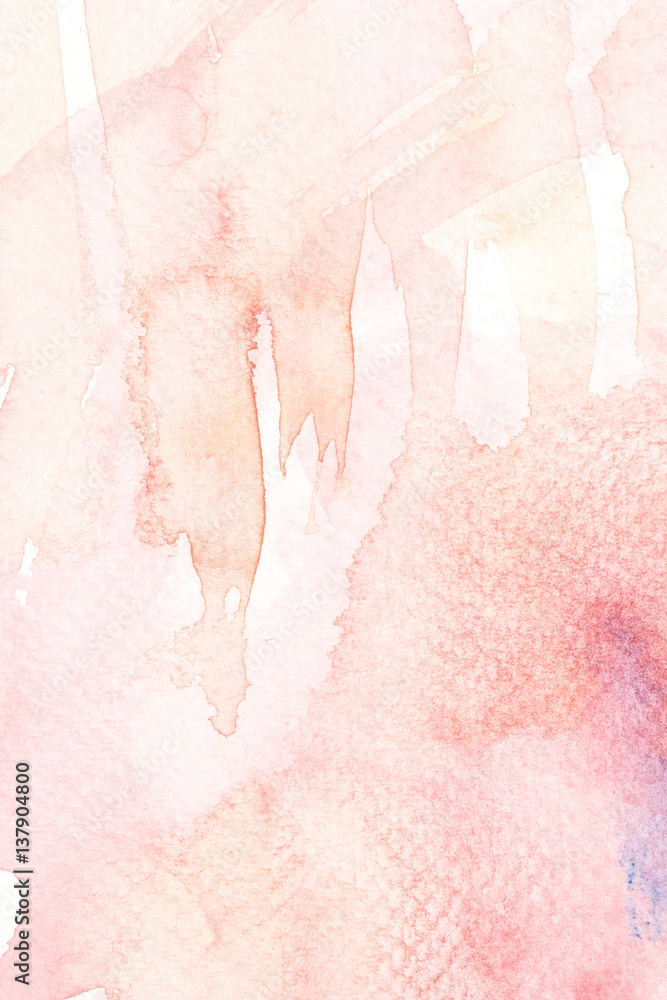 Fototapeta premium Abstract watercolor brush stroke background.