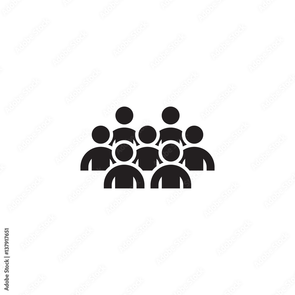 Standing Out Icon. Business Concept. Flat Design. Standing Out Icon. Business Concept. Flat Design.