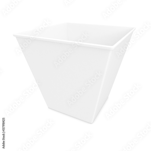 square paper bucket