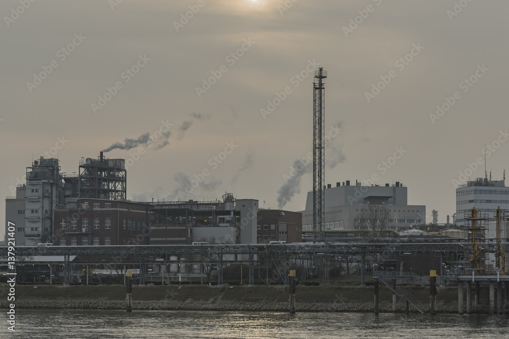 Obraz premium BASF Chemiewerk