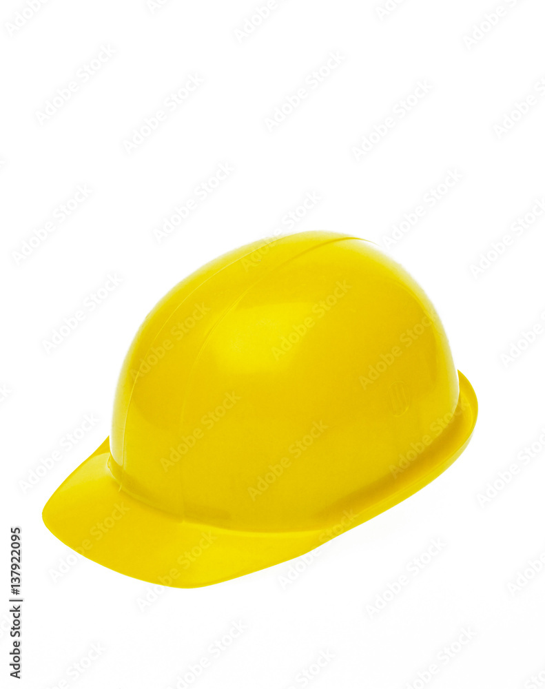 Fototapeta premium Yellow safety helmet