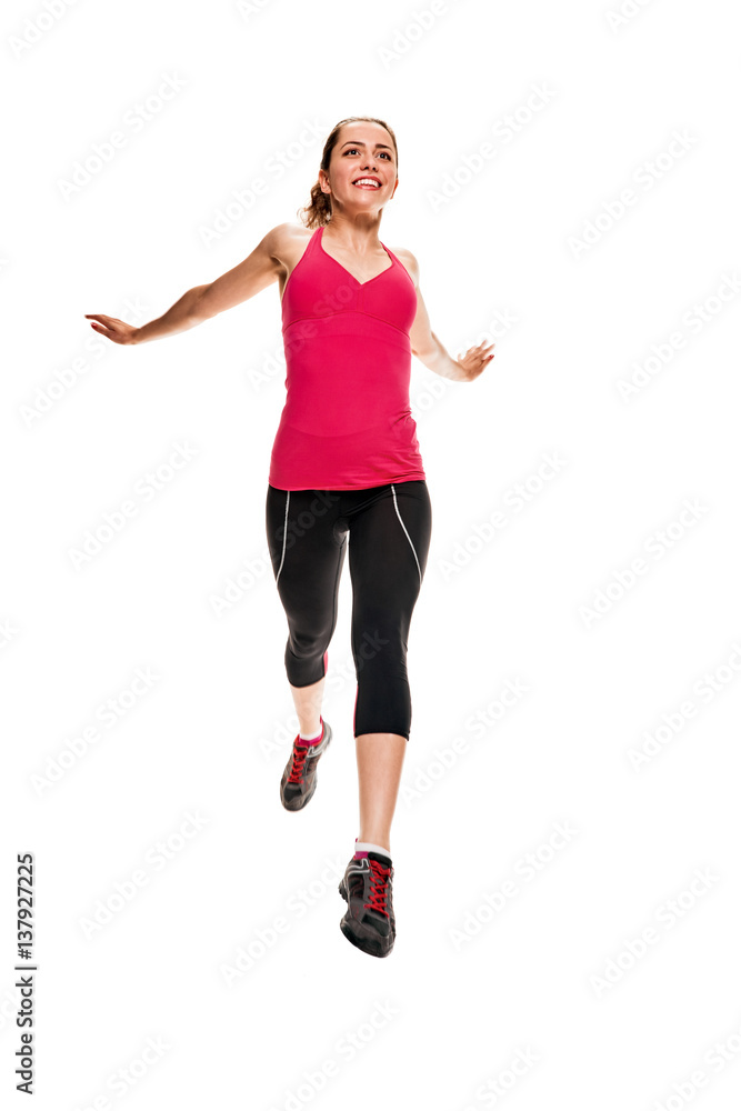 Running and Jogging fitness woman Running and Jogging fitness woman