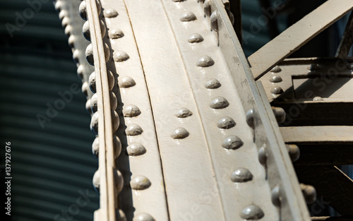 Steel Construction, Detail of Curved Beam, Strong Girder