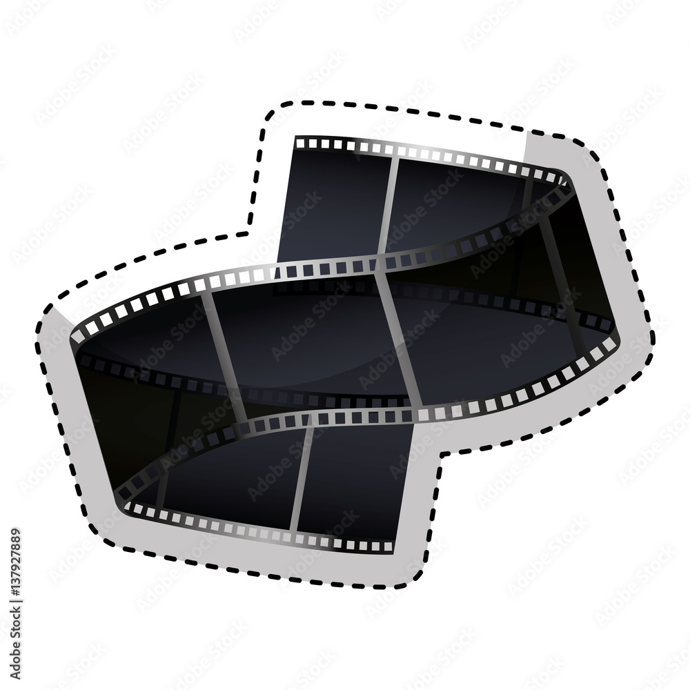 tape record isolated icon vector illustration design