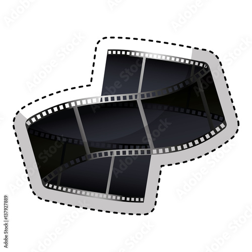 tape record isolated icon vector illustration design