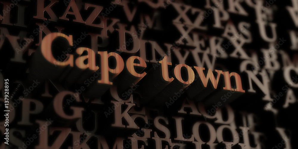 Cape Town - Wooden 3D rendered letters/message. Can be used for an online banner ad or a print postcard. Cape Town - Wooden 3D rendered letters/message. Can be used for an online banner ad or a print postcard.