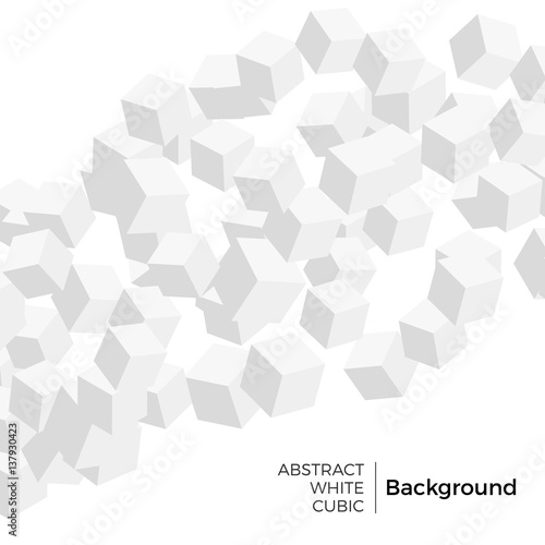 Abstract white background