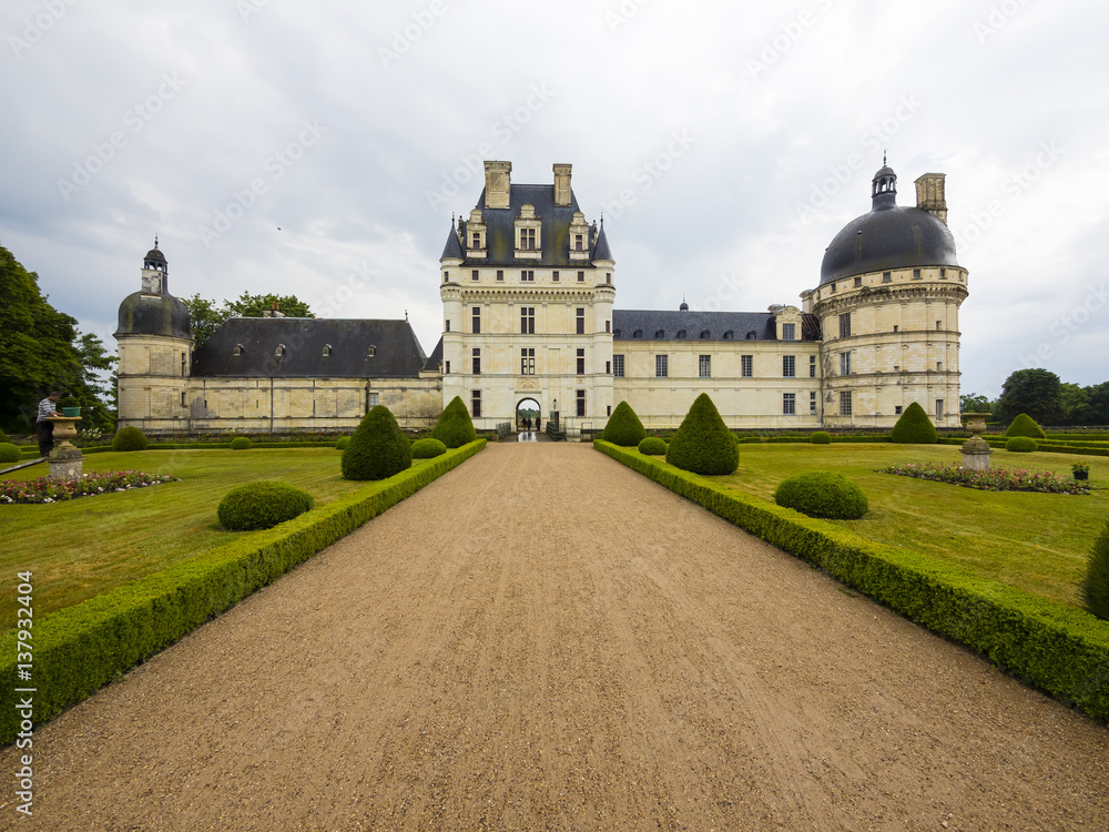 Schloss von Valencay, Region Centre-Val de Loire, Département Indre, Valencay, Frankreich