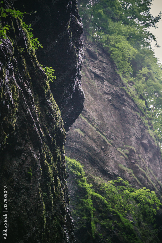 Die Partnachklamm in Garmisch-Partenkirchen Die Partnachklamm in Garmisch-Partenkirchen