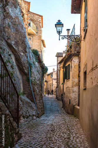 Fototapeta Naklejka Na Ścianę i Meble -  Casperia (Italy) - A delightful and quaint medieval village in the heart of the Sabina, Lazio region