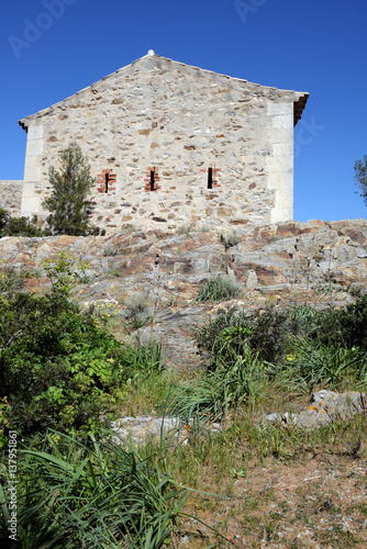 Teil des Fort Sainte-Agathe auf der Insel Porquerolles