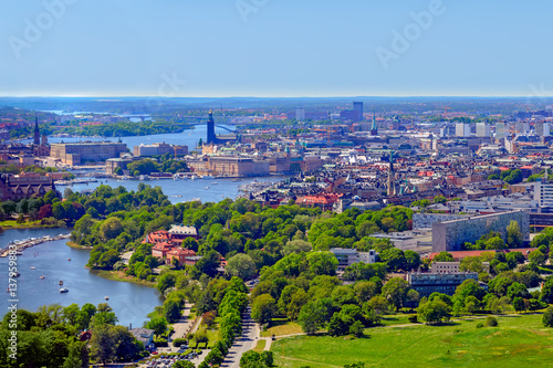 Stockholm from TV tower
