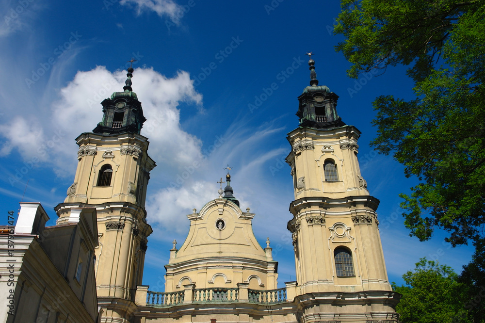 Dominican church in Jaroslaw. Poland