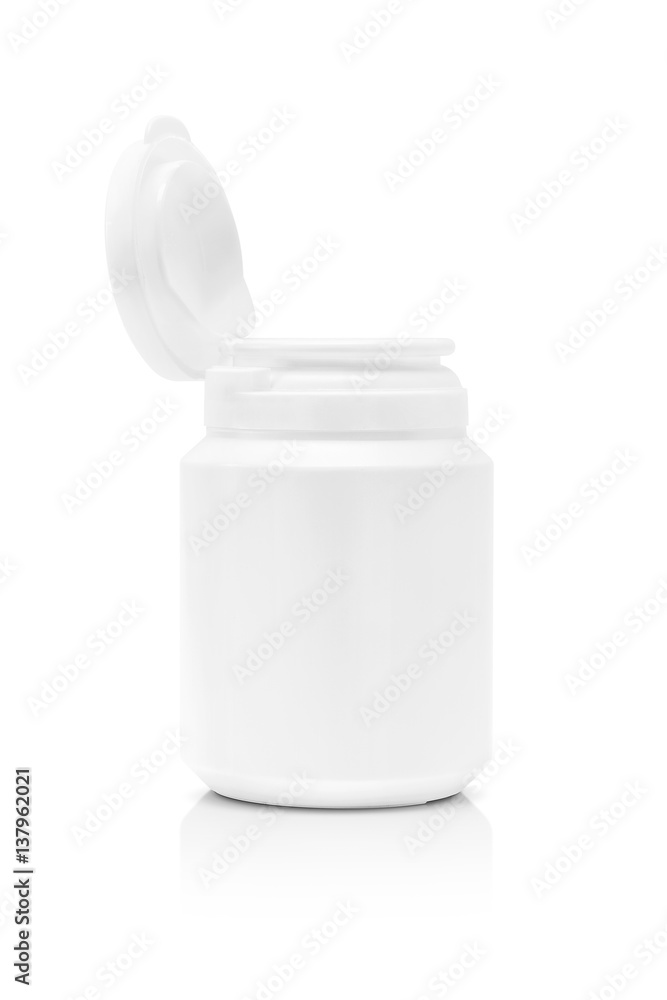 blank packaging supplement product bottle isolated on white background blank packaging supplement product bottle isolated on white background