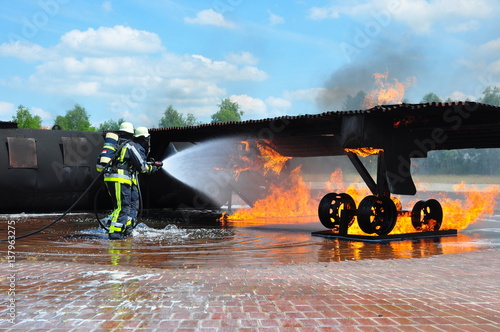 Flugzeugbrand