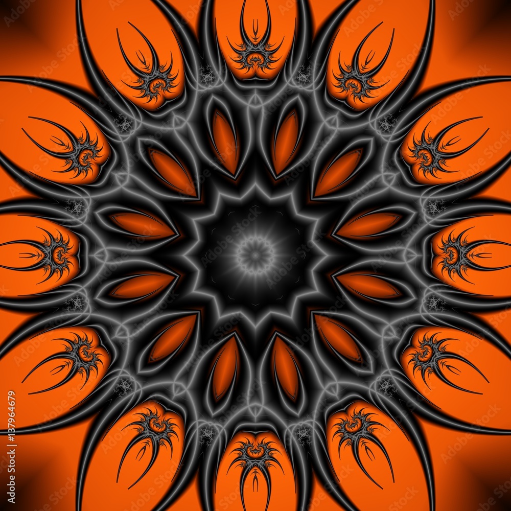 Abstract round pattern Abstract round pattern