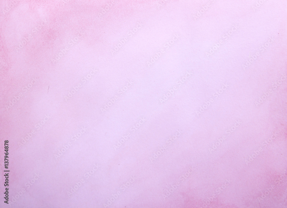 Fototapeta premium pink watercolor background - abstract texture