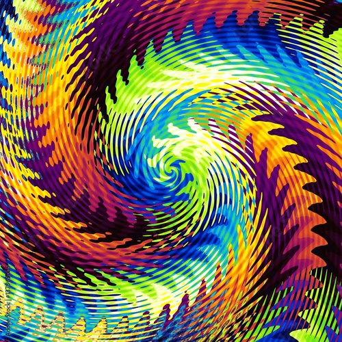 Abstract big spiral