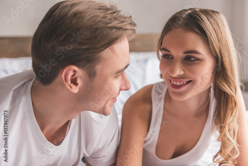 Beautiful young couple