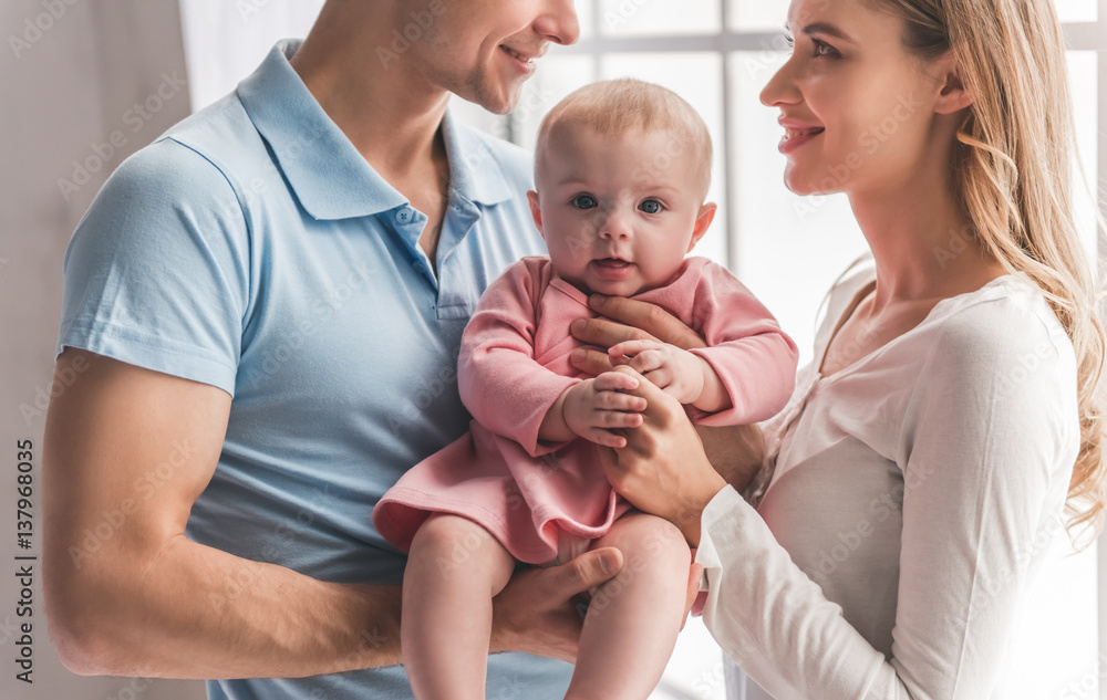 Young couple with baby Young couple with baby