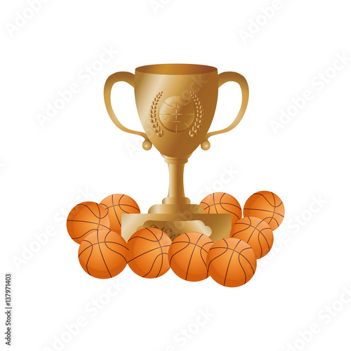 Wallpaper Mural Basketball sport game icon vector illustration graphic design Torontodigital.ca