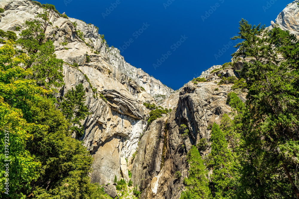 Dry Lower Yosemite Falls