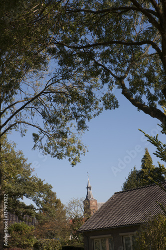 Church in village the Nethelands photo