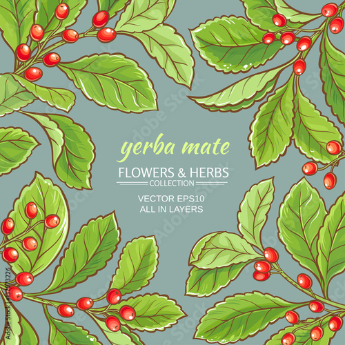yerba mate  frame