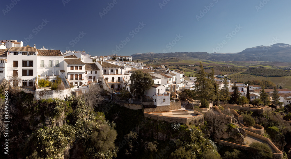 Landscape, mountains of Ronda, Andalusia, Spain