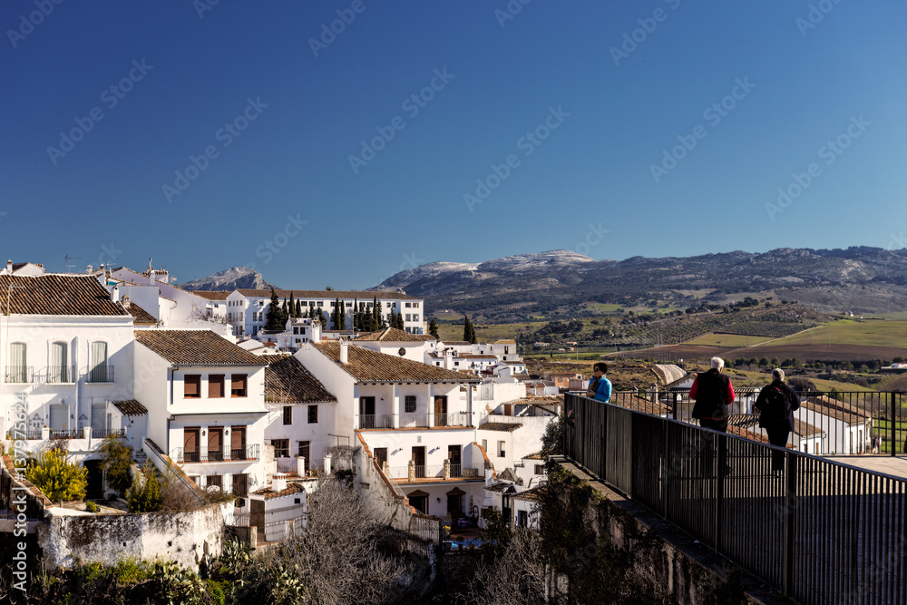 Landscape, mountains of Ronda, Andalusia, Spain