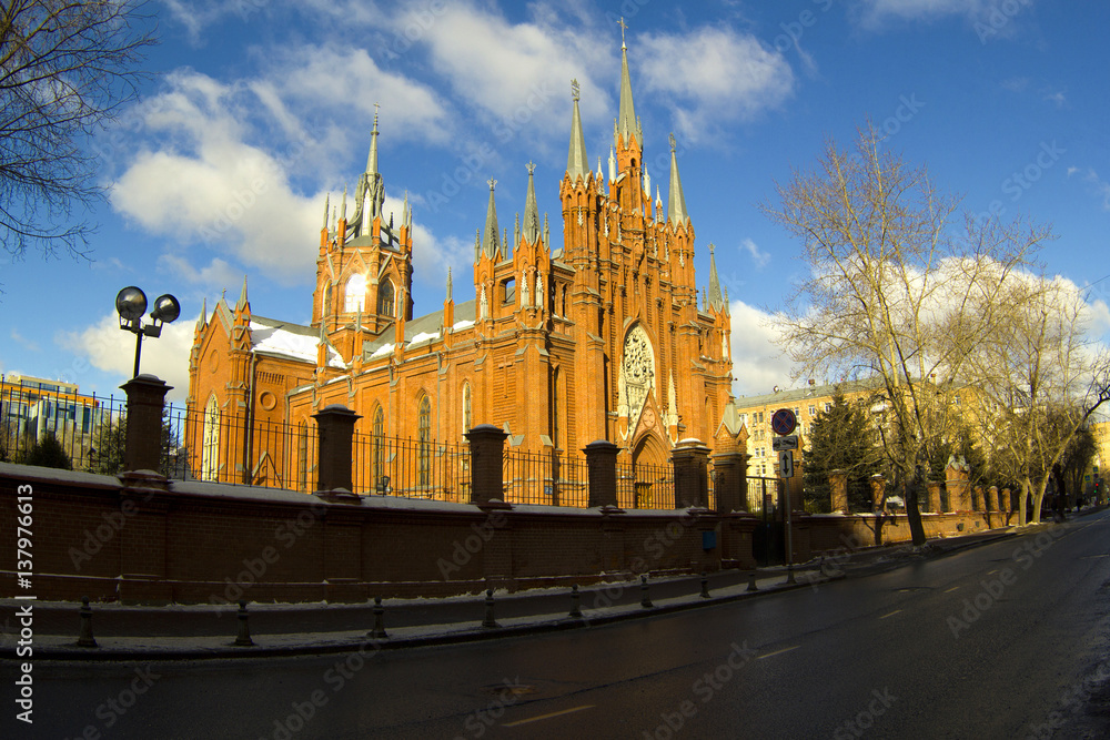 Fototapeta premium The historic center of Moscow 