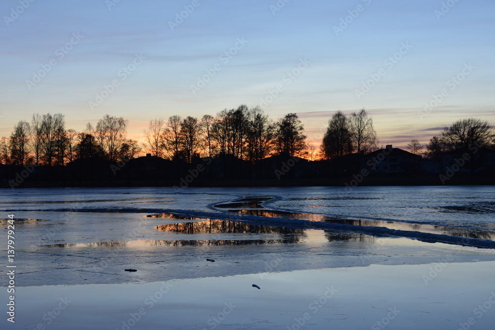 Fototapeta premium Sunset