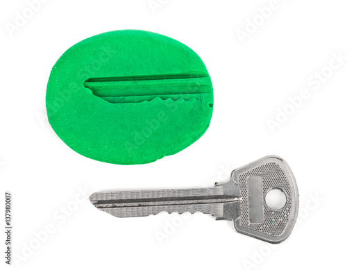 Photography Key impression - security concept