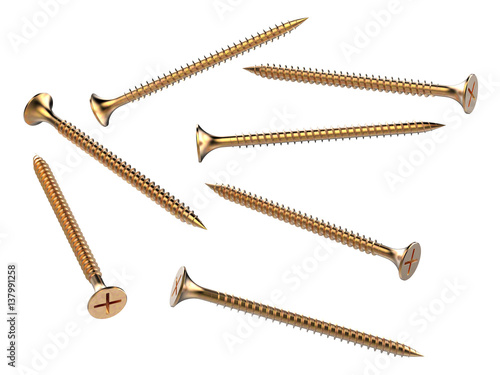 Сoarse thread screw