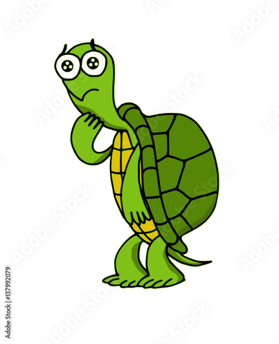 Sad turtle