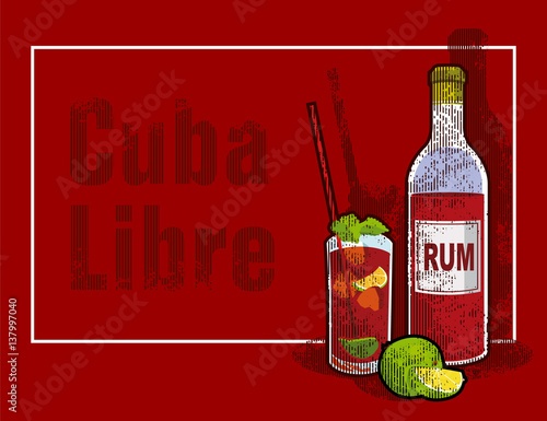 cuba libre coctel