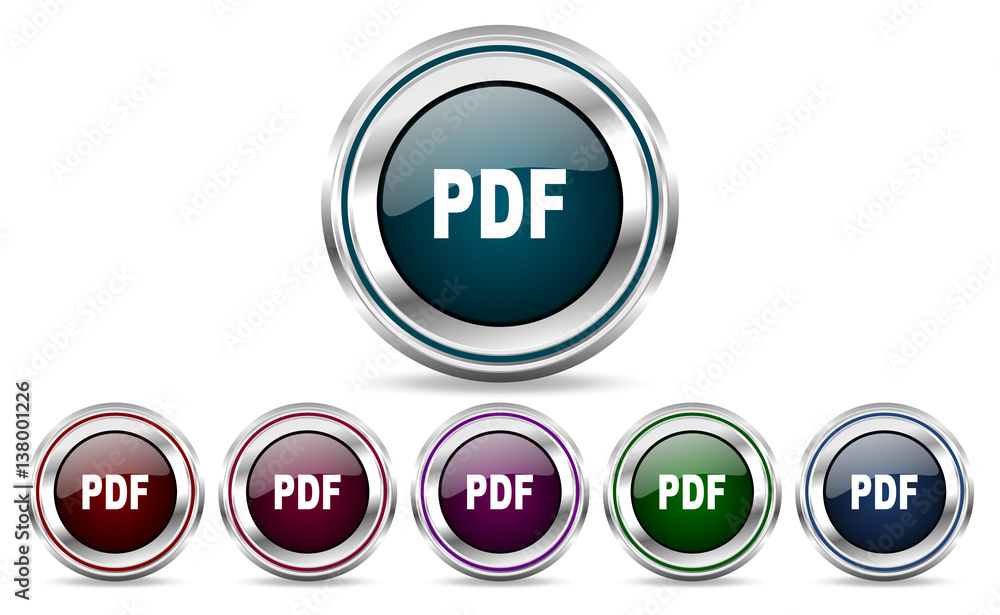 Pdf silver metallic web and mobile phone set of vector icons isolated on white background in eps 10. Pdf silver metallic web and mobile phone set of vector icons isolated on white background in eps 10.