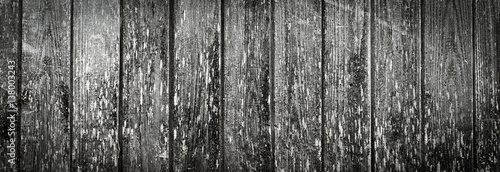 The old wooden walls  black and white Vintage background