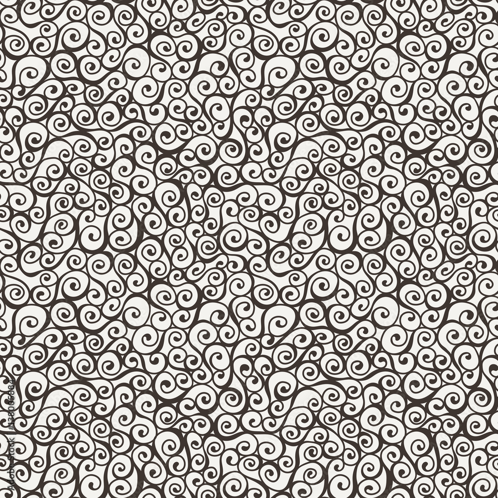 Seamless swirl pattern.