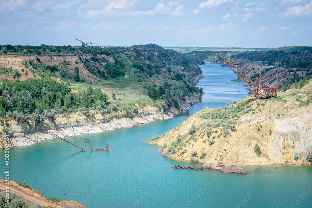Fototapeta premium Abandoned Coal Industry