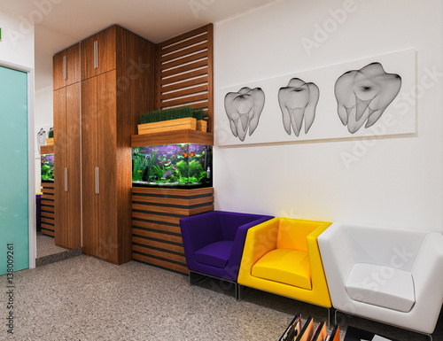 dental office , waiting room