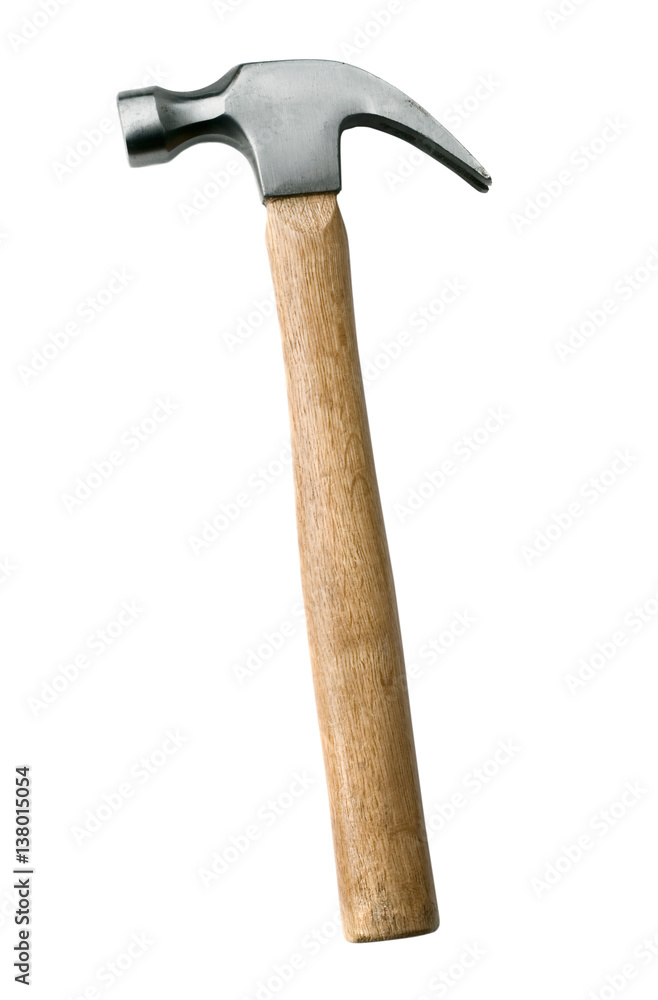 Hammer isolated on white background Hammer isolated on white background