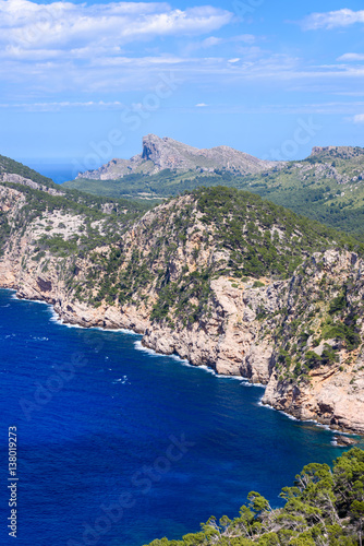 Cap de formentor - beaufitul coast of Mallorca, Spain - Europe
