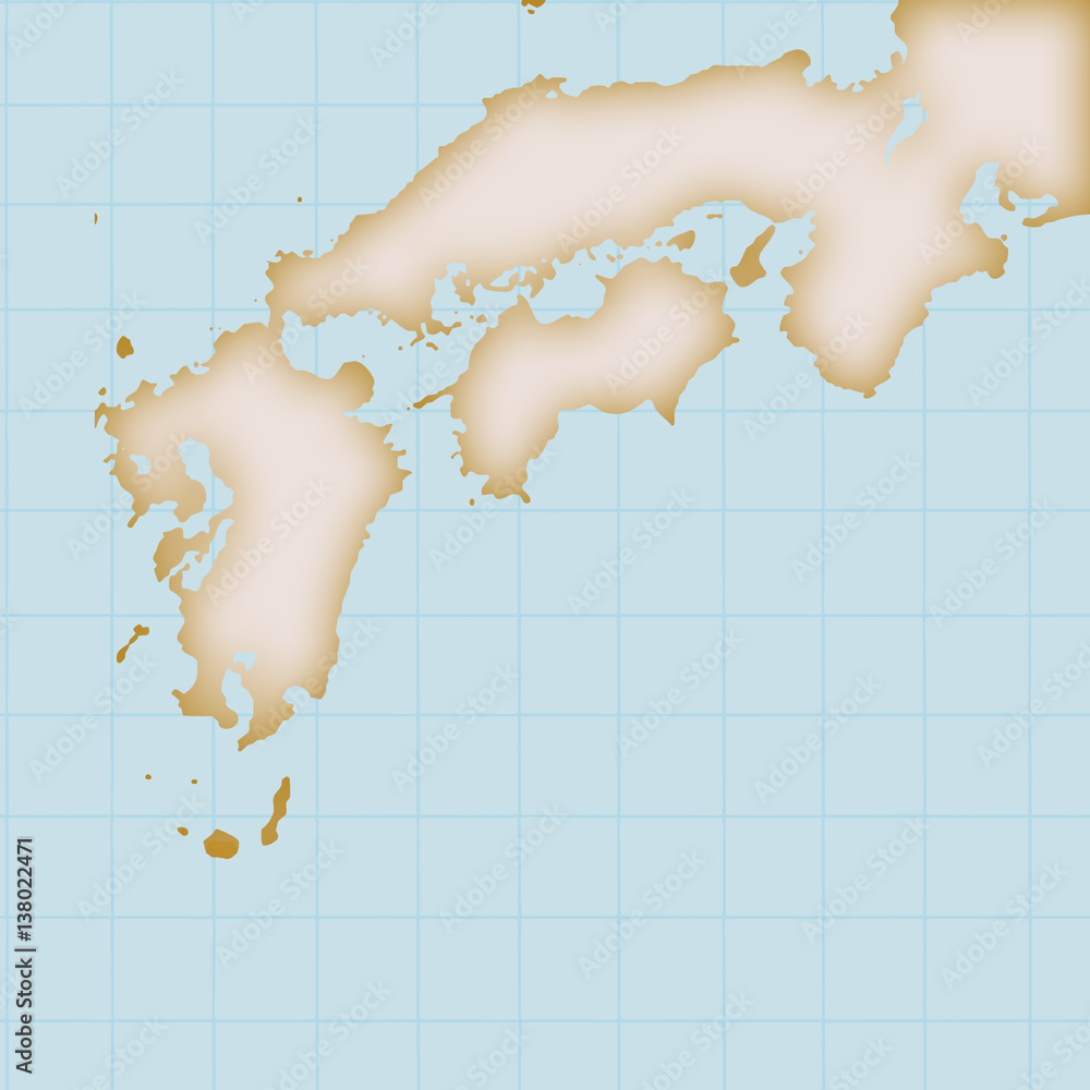 日本地図 西日本 九州 Stock イラスト Adobe Stock 日本地図 西日本 九州 Stock イラスト Adobe Stock