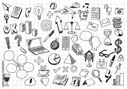 Business doodles