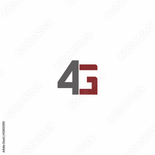 four G Logo vector