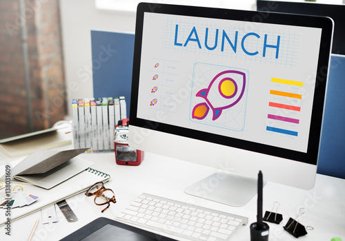 Launch Business Startup Growth Success