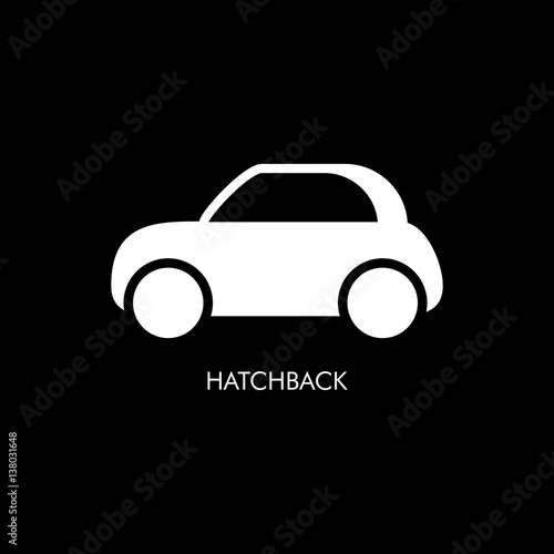 Car body type vector illustration icon