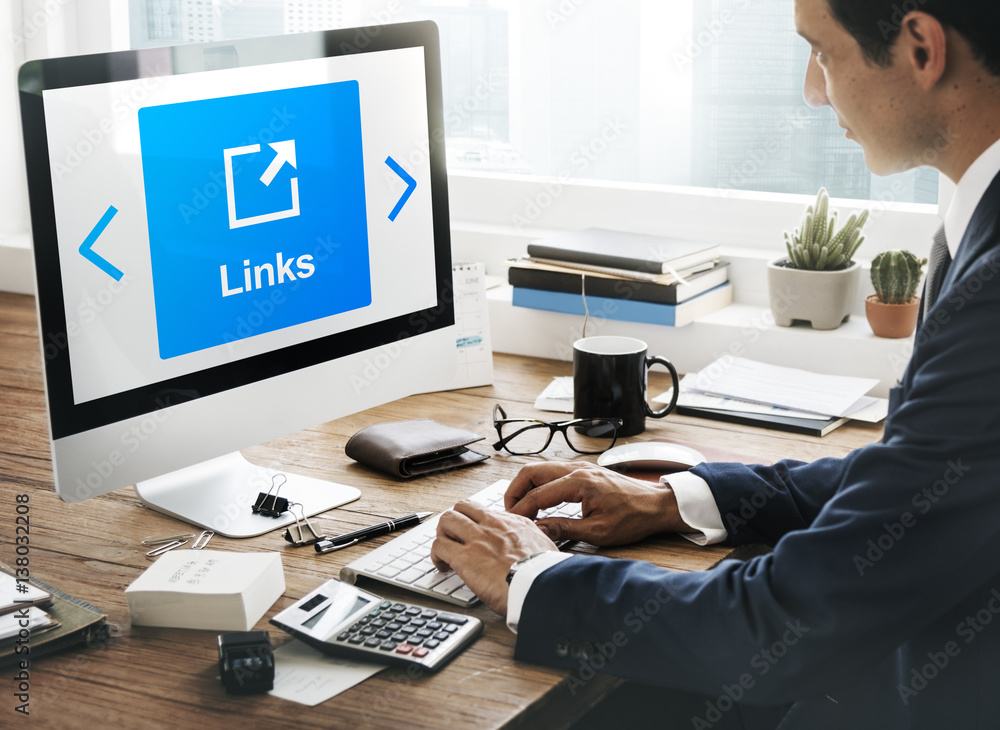 Internet Communication Social Network Concept Internet Communication Social Network Concept