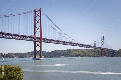 25 de Abril Suspension Bridge, Lisbon, Portugal
